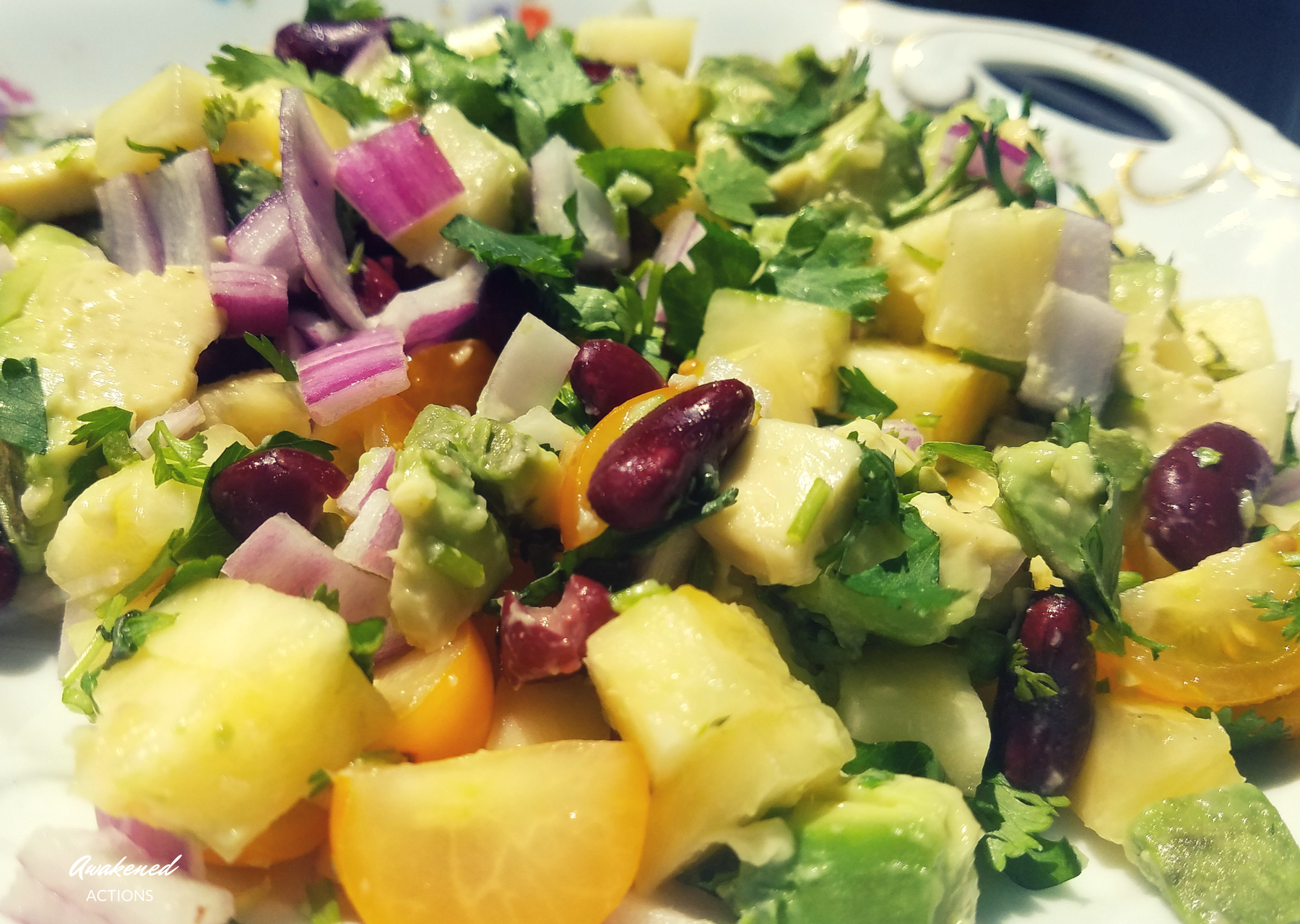 Pineapple-Avo Pico de Gallo