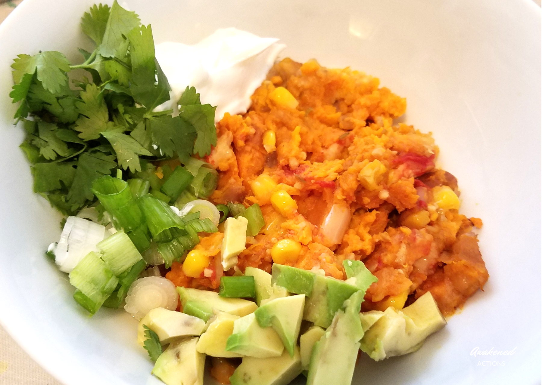 Mexican-Style Sweet Potato Bowl